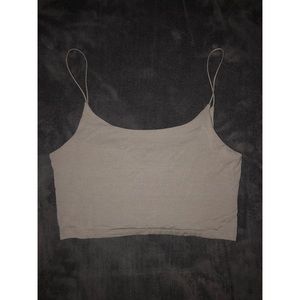 Aritzia beige tank - size m